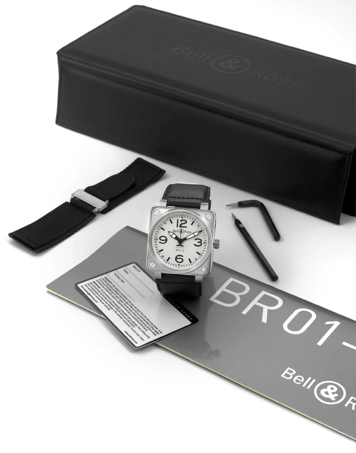 Bell & Ross BR 01-92 42mm Stainless steel Silver