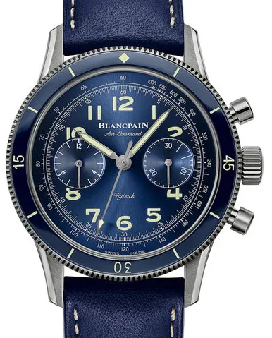 Blancpain Air Command AC02.12B40.63B 42.5mm Titanium Blue