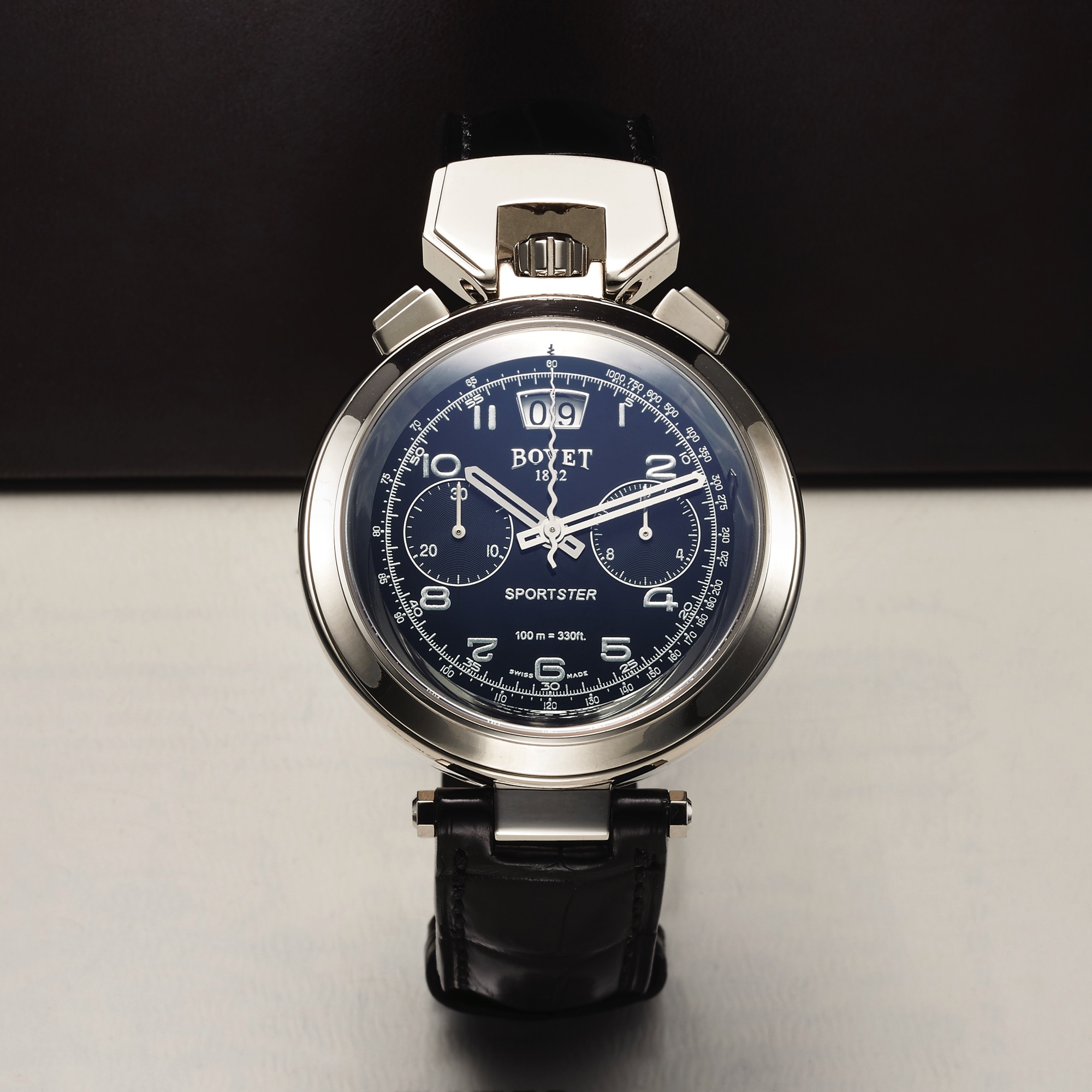 Bovet Sportster C804 White gold Blue 2008 Hong Kong Bovet Sportster C804 White gold Blue 2008 Hong Kong