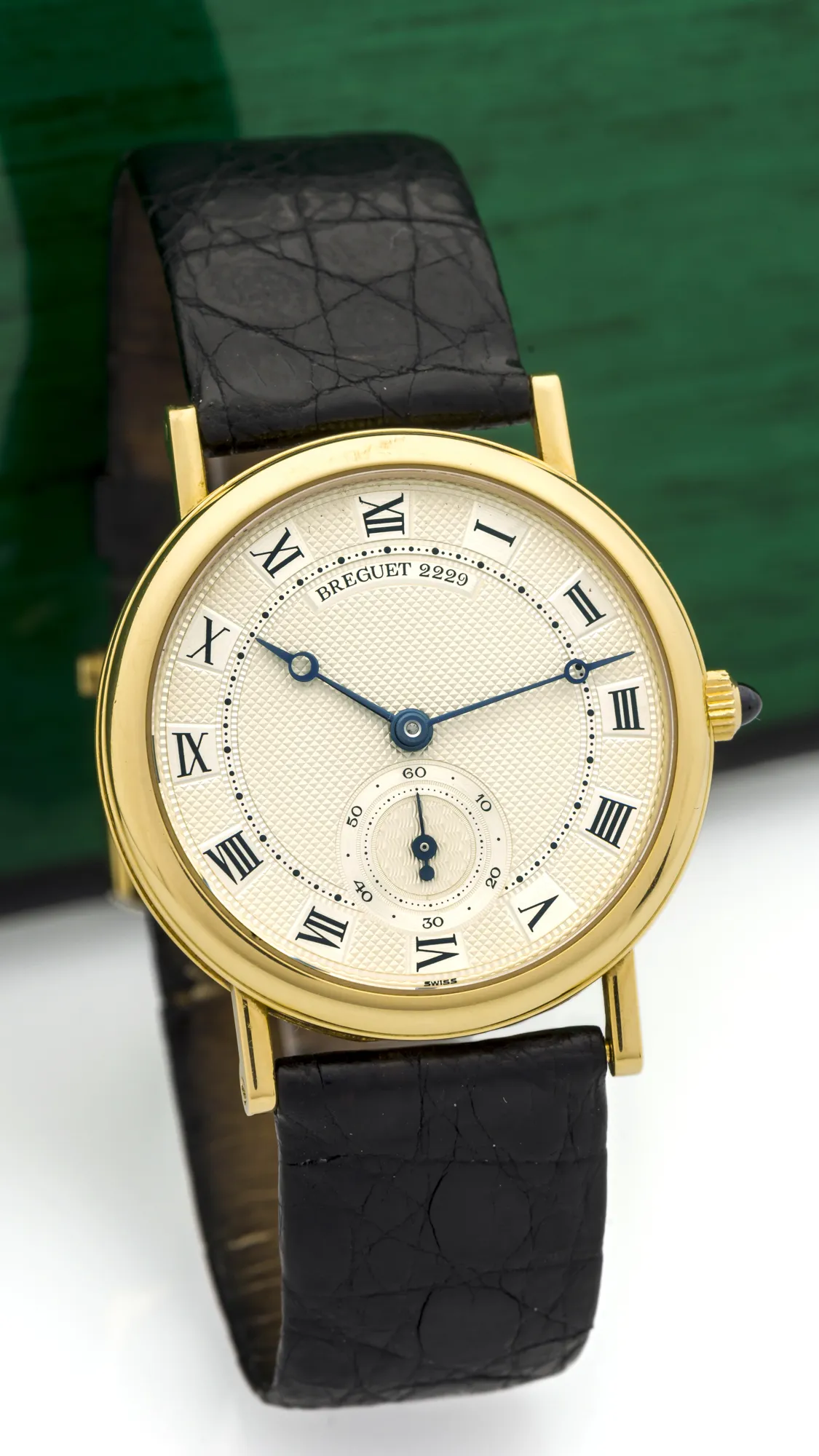 Breguet 3290 33mm Yellow gold Champagne