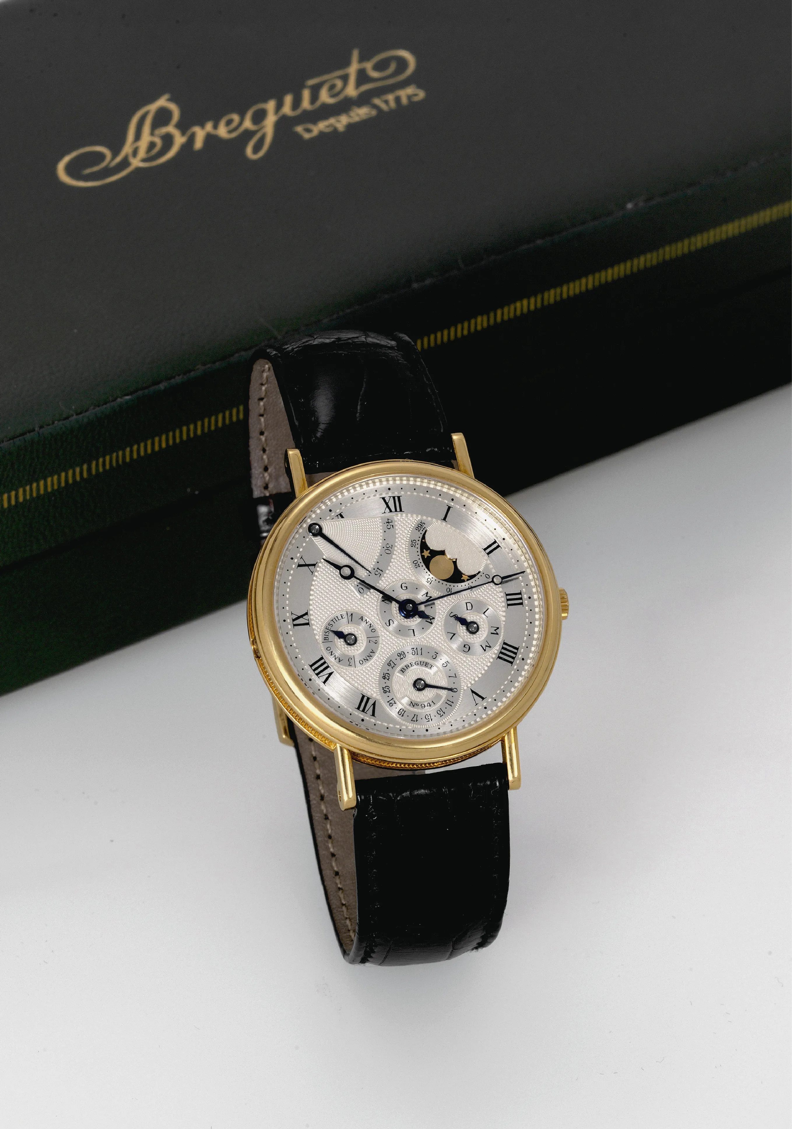 Breguet 3310 36mm Yellow gold Silver