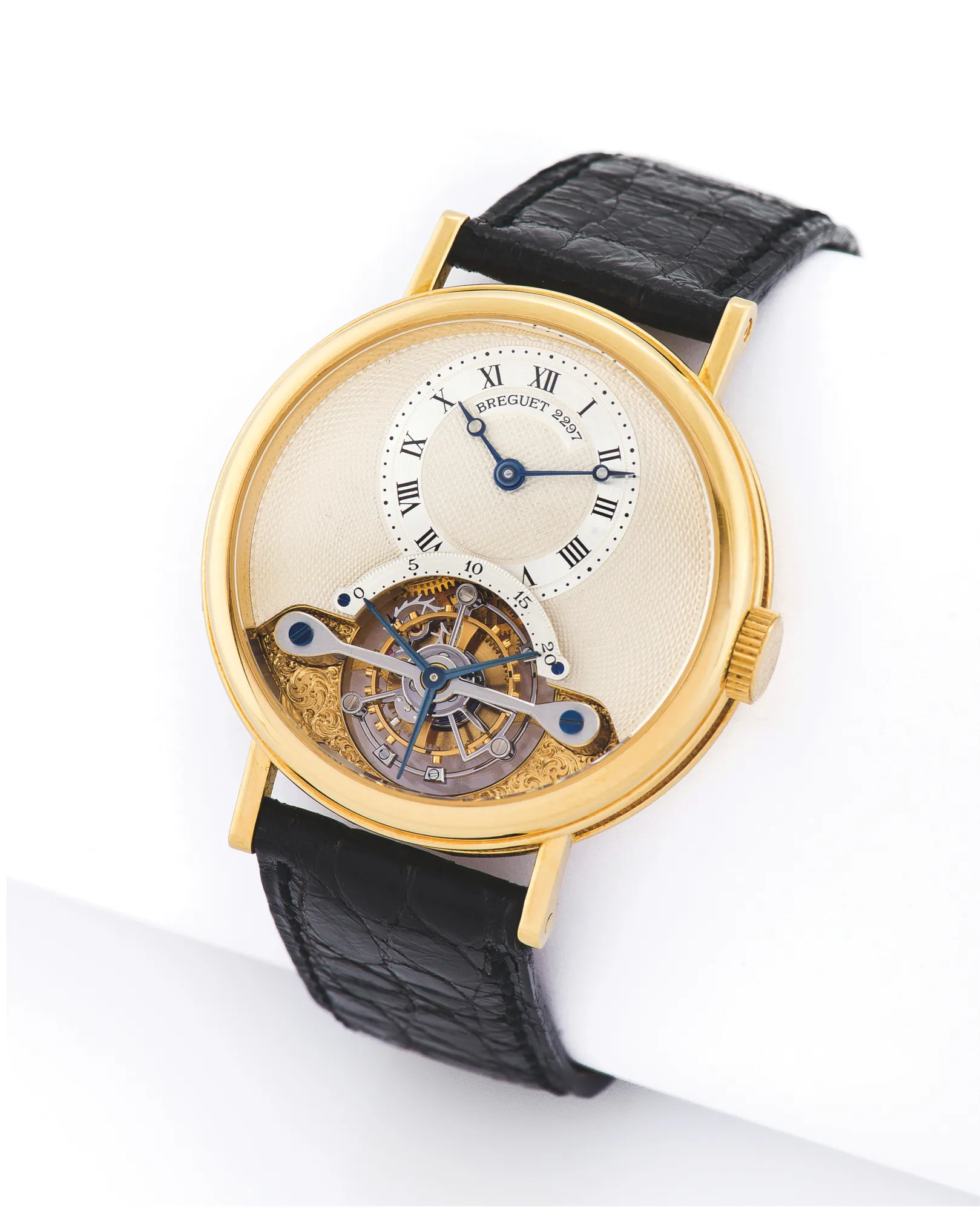 Breguet 3357 36mm Yellow gold Cream