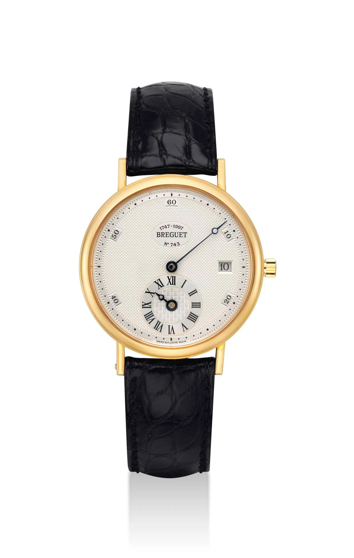 Breguet Classique 1747 36mm Yellow gold Silver