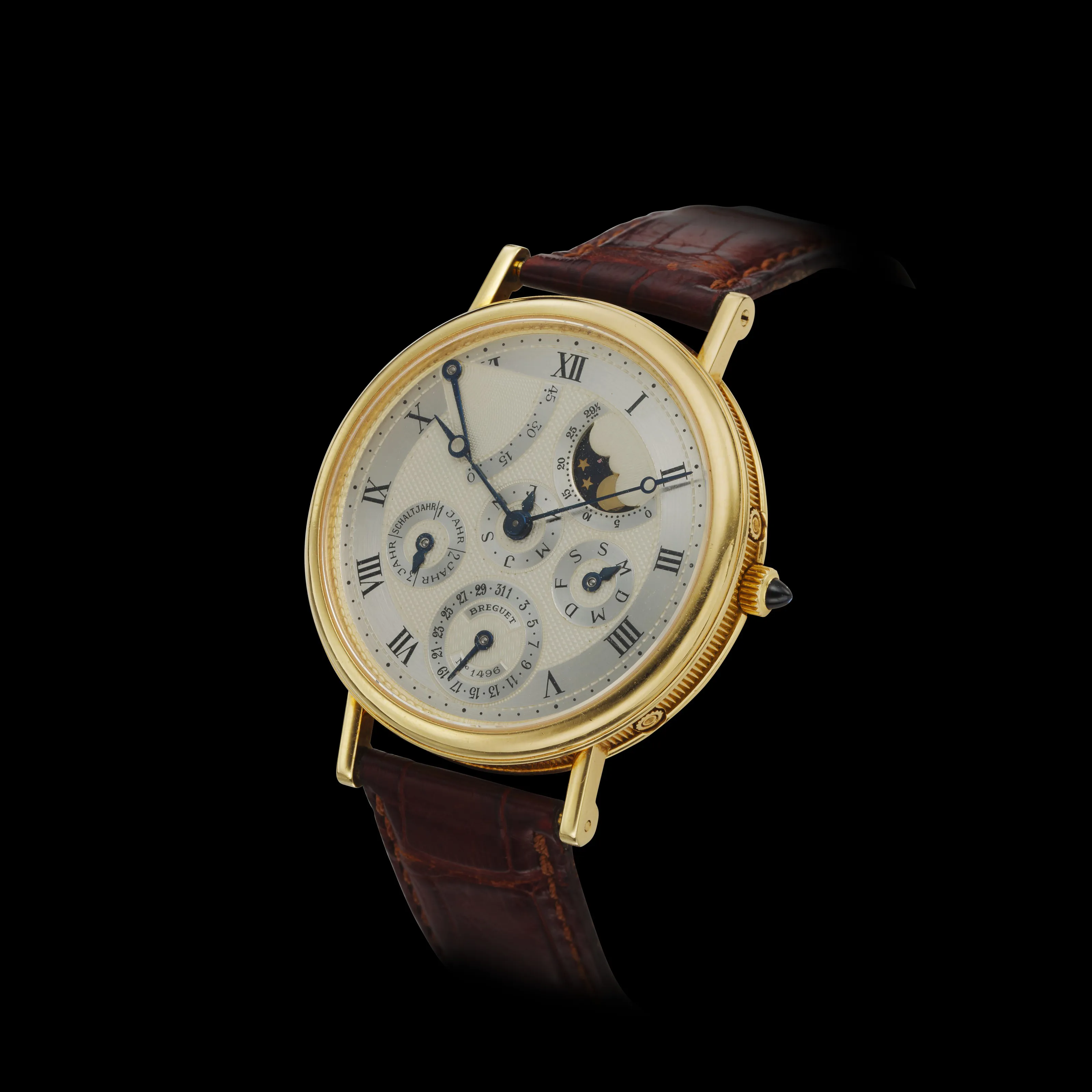 Breguet Classique 3310 35.5mm Yellow gold Silver