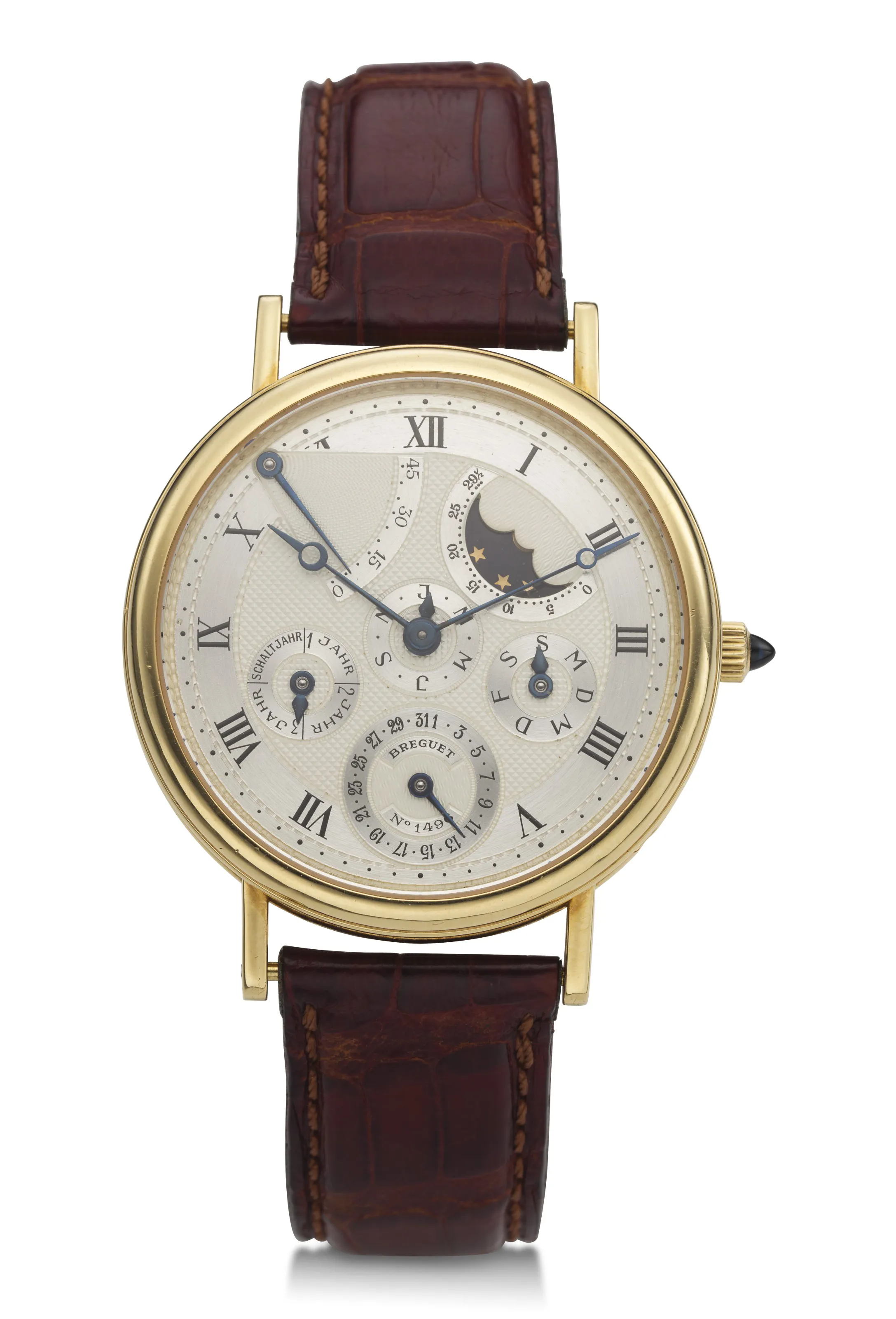 Breguet Classique 3310 35.5mm Yellow gold Silver 1