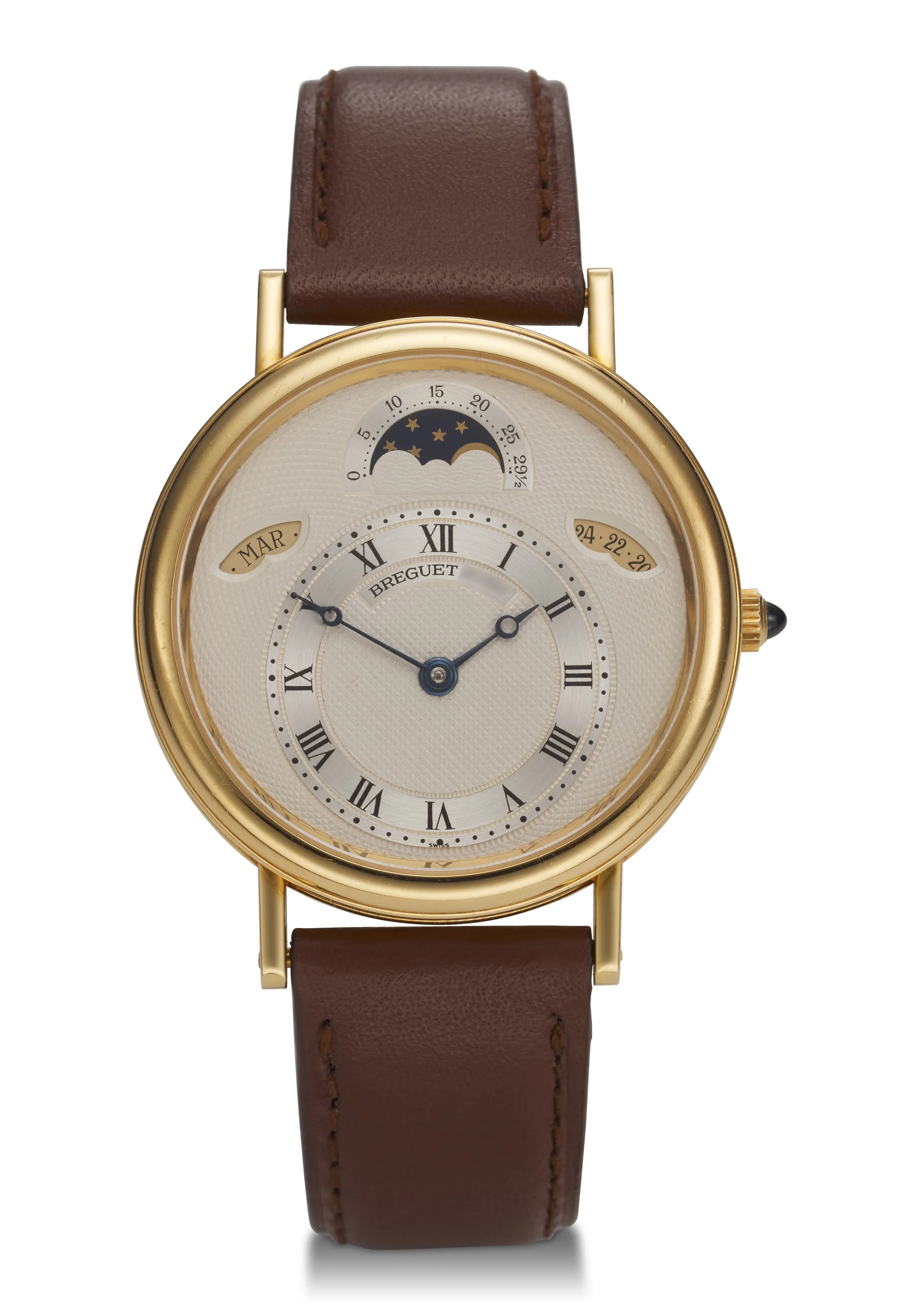 Breguet Classique 3330 36mm Yellow gold Silvered