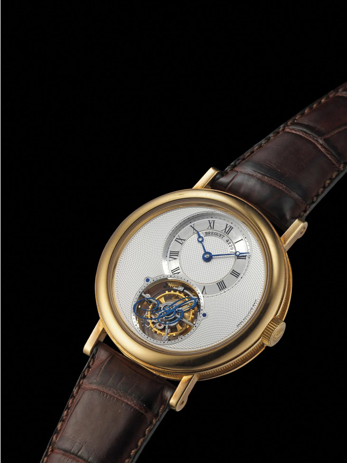 Breguet Classique 5357 40mm Yellow gold Silver