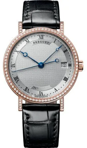 Breguet Classique 9068BR/12/976/DD00 33.5mm Rose gold Silver