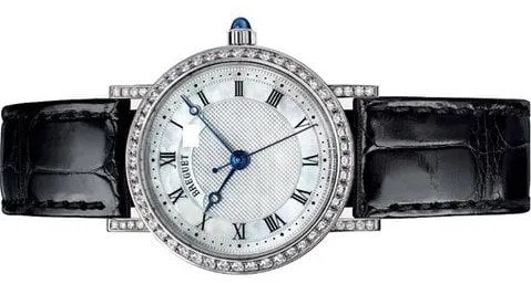 Breguet Classique 8068BB/52/964 DD00 30mm White gold Mother-of-pearl