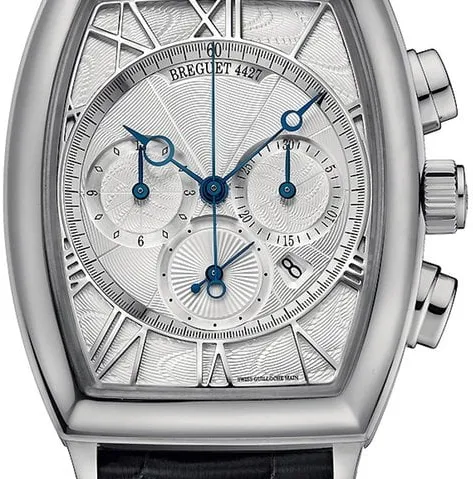 Breguet Héritage 5400BB/12/9V6 42mm White gold Silver