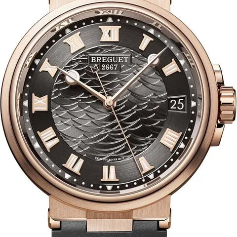 Breguet Marine 5517BR/G3/5ZU 40mm Rose gold Gray