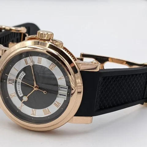 Breguet Marine 5817BR/Z2/5V8 39mm Rose gold Silver