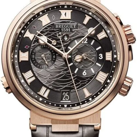 Breguet Marine 5547BR/G3/9ZU 40mm Rose gold Gray