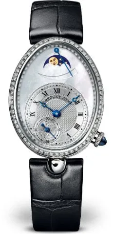 Breguet Reine de Naples 8908BB/52/964/D00D 36.5mm White gold White