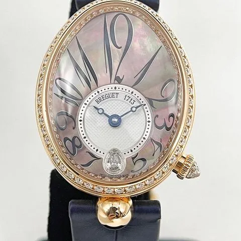 Breguet Reine de Naples 8918BR/5T/964 D00D Rose gold Beige