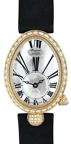 Breguet Reine de Naples 8928BA/51/844 DD0D 33mm Yellow gold Mother-of-pearl