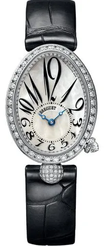 Breguet Reine de Naples 8928BB/5W/944/DD0D 33mm White gold White