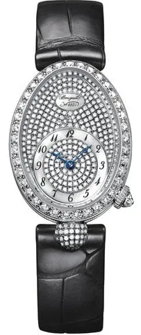 Breguet Reine de Naples 8928BB/8D/944/DD0D 25mm White gold White