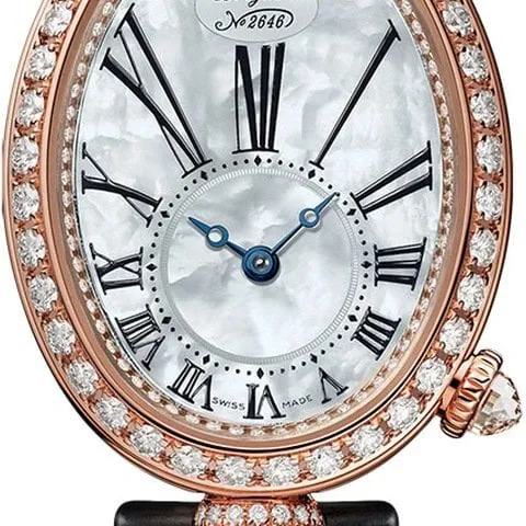 Breguet Reine de Naples 8928BR/51/944/DD0D3L 33mm Rose gold Mother-of-pearl