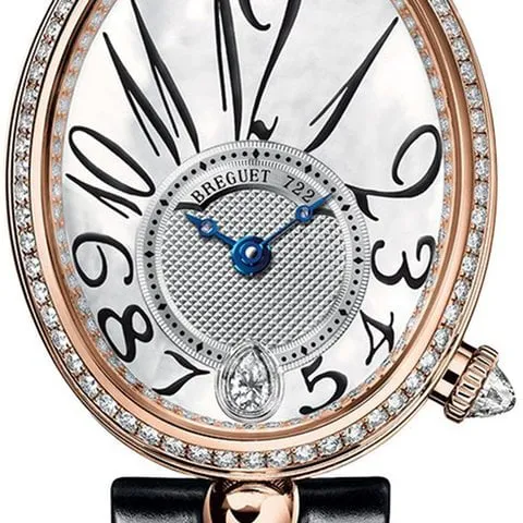 Breguet Reine de Naples 8918BR58964D00D3L 36.5mm Rose gold Mother-of-pearl