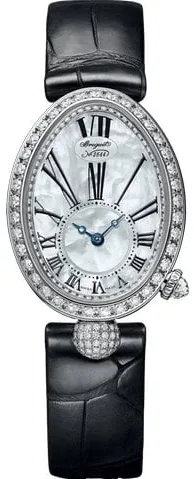 Breguet Reine de Naples 8928BB/51/944/DD0D 33mm White gold White