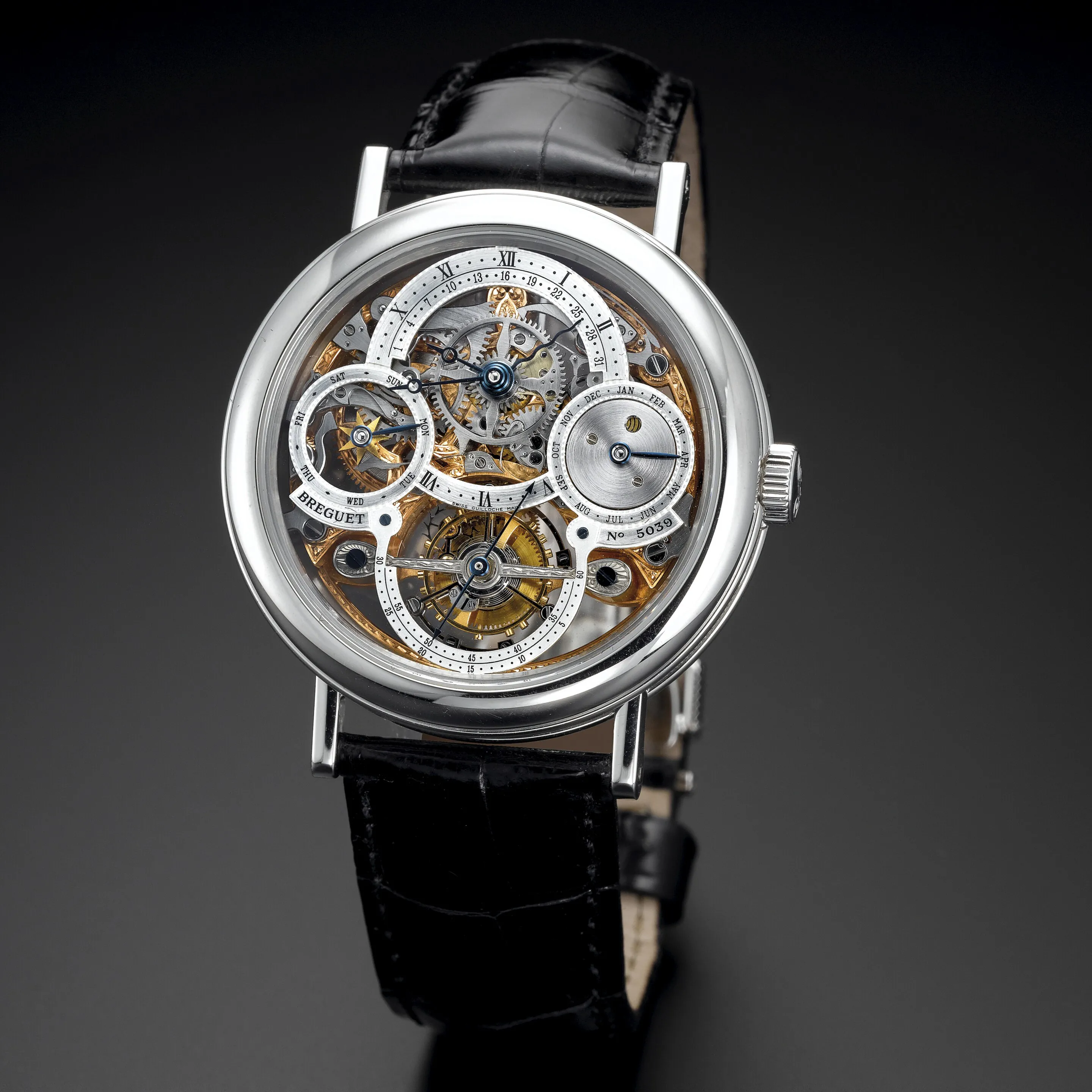 Breguet Tourbillon 3755 Platinum Skeletonized 2008 Hong Kong Important Watches Lot 3652 EveryWatch