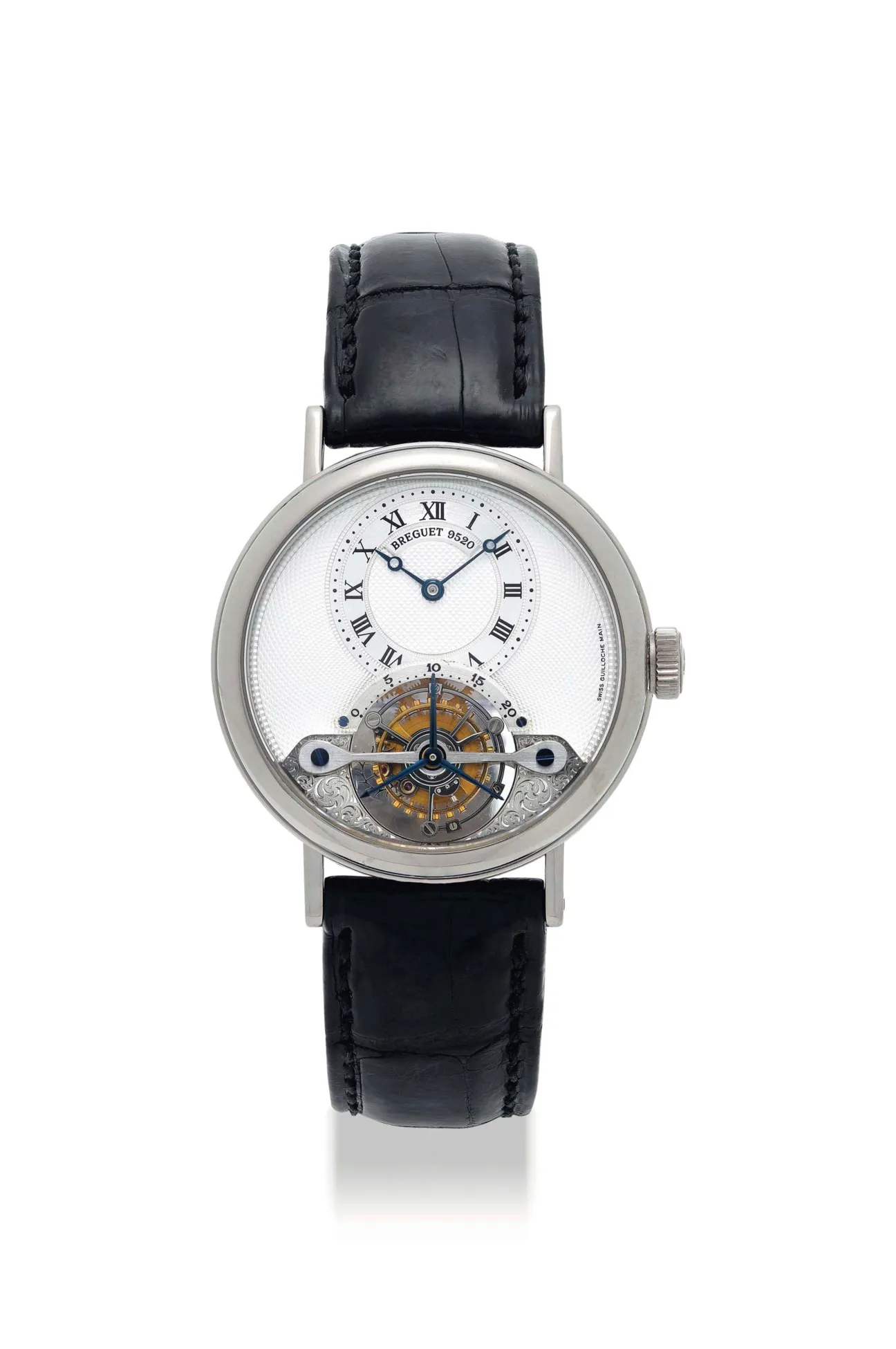 Breguet Tourbillon Messidor 3357 35mm White gold Silver