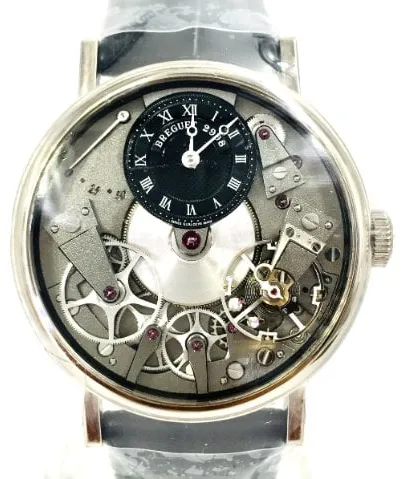 Breguet Tradition 7027BB/G9/9V6 37mm White gold Black