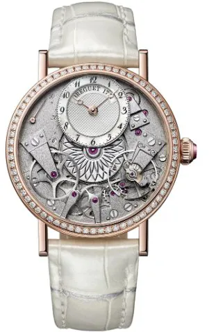 Breguet Tradition 7038BR/18/9V6/D00D 37mm Rose gold White