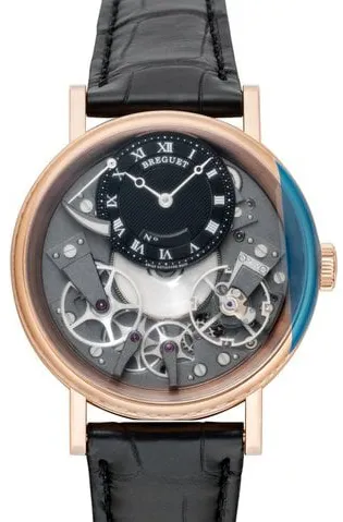 Breguet Tradition 7057br/g9/9w6 40mm Rose gold Black and Gray