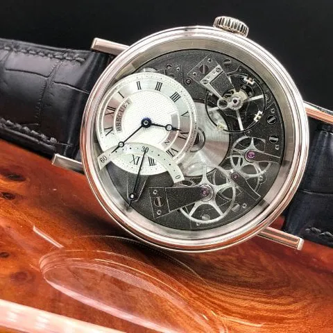 Breguet Tradition 7097BB/G1/9WU 40mm White gold Silver