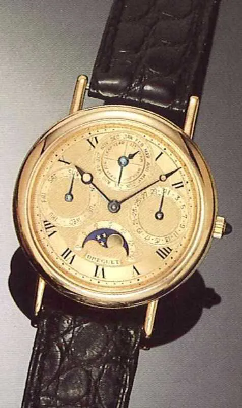 Breguet 1976 35mm Yellow gold Gold silvered