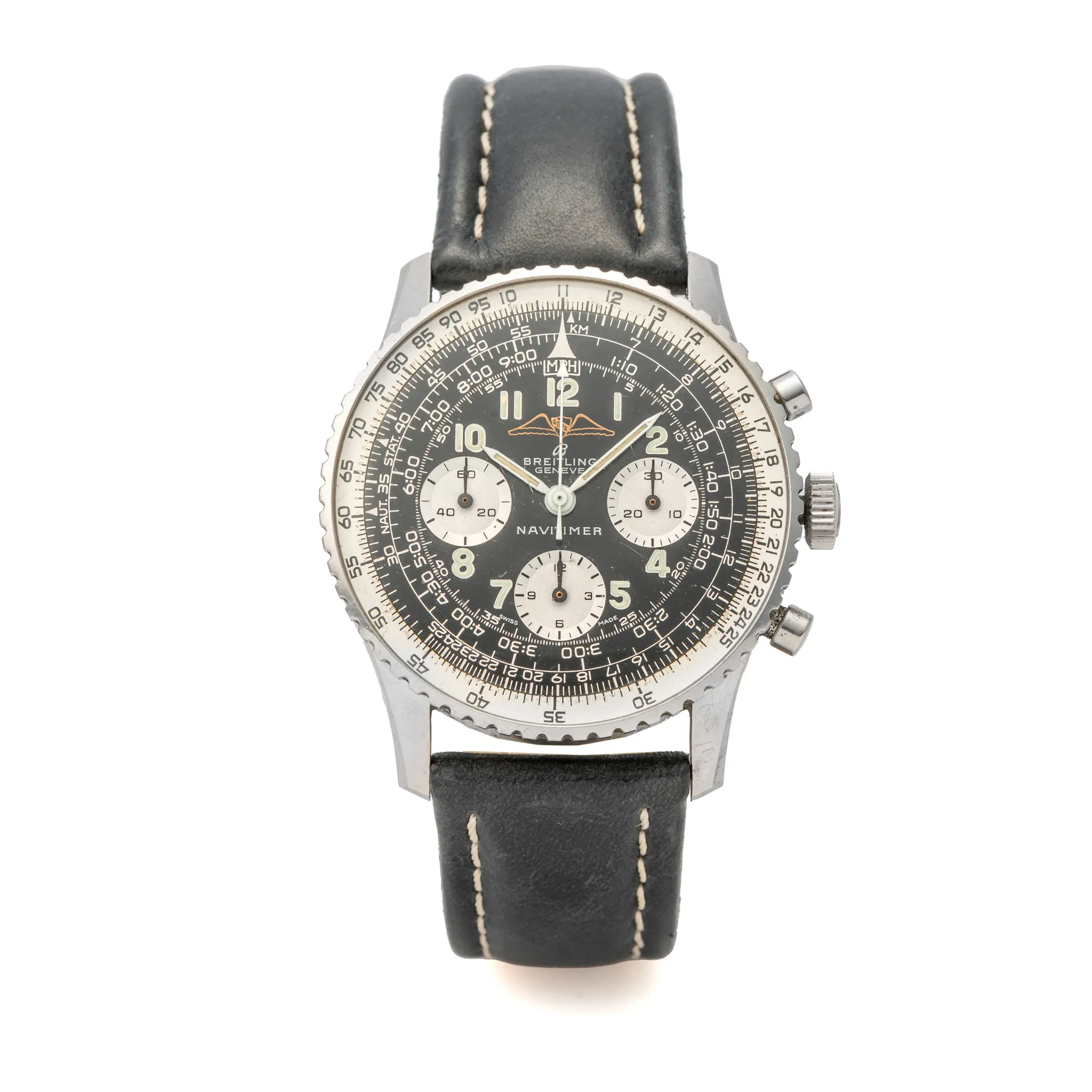 Breitling Navitimer 806 40mm Stainless steel Black