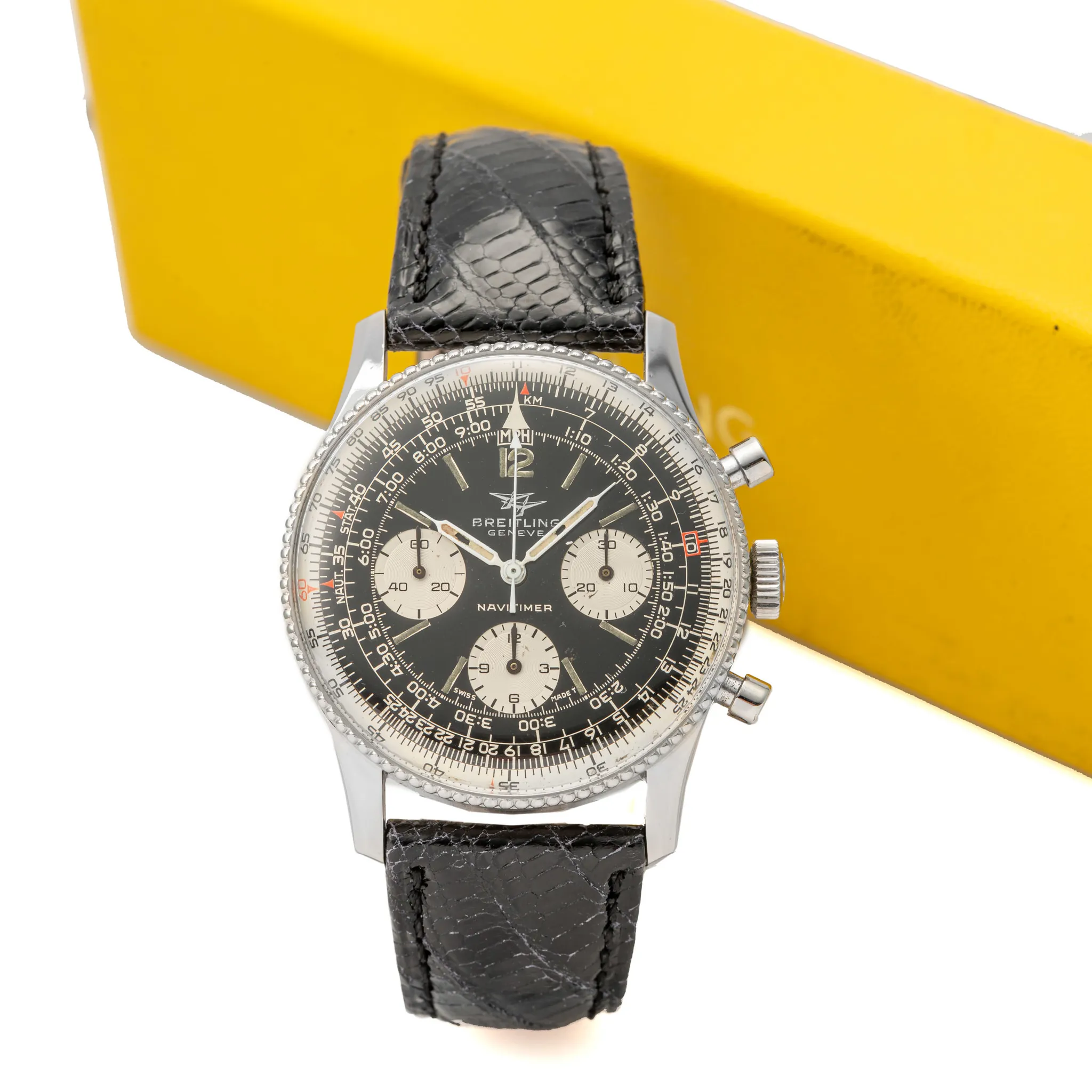 Breitling Navitimer 806 40mm Stainless steel Black