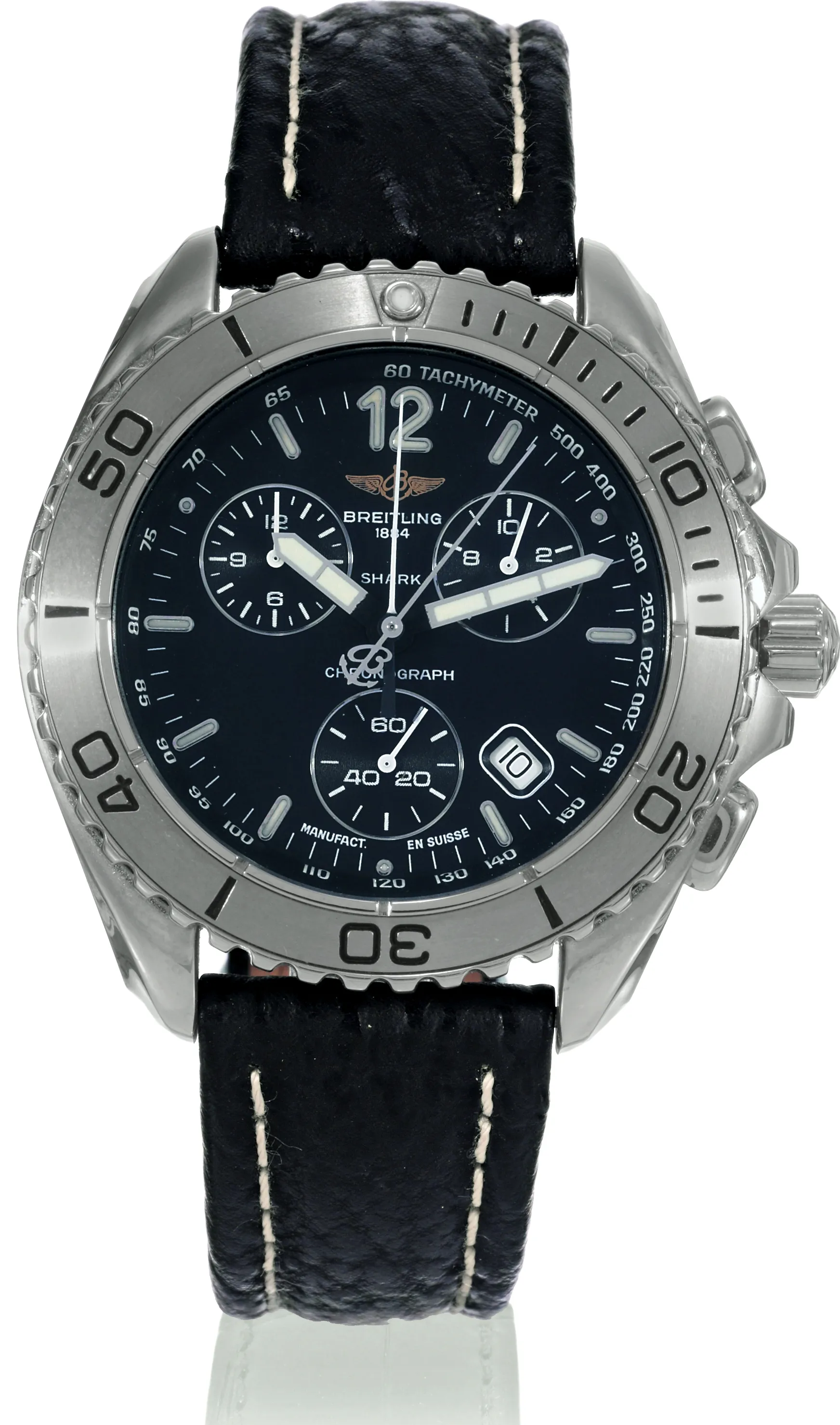 Breitling A53605 42mm Stainless steel Black