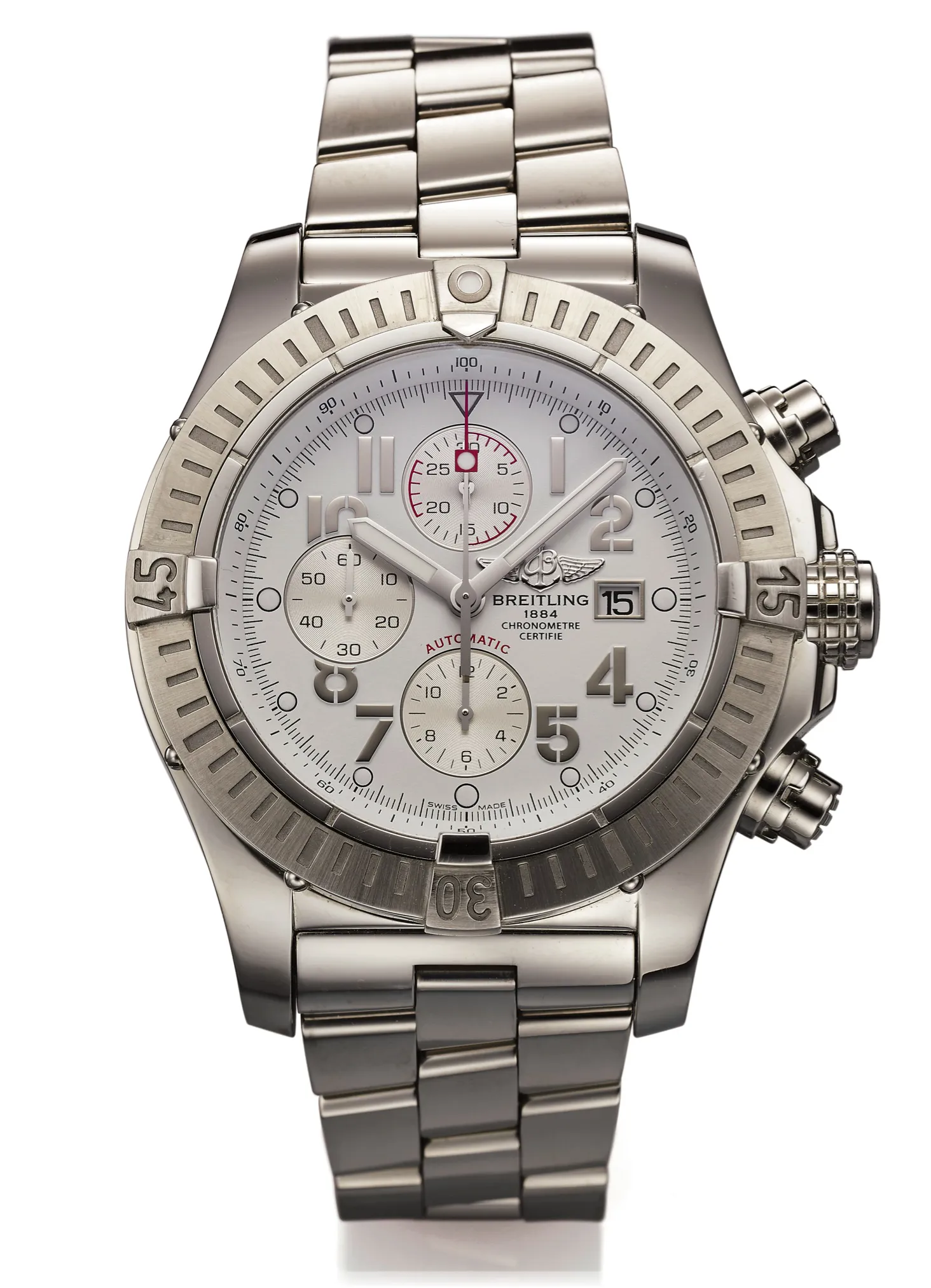 Breitling Avenger A13370 50mm Stainless steel Silver