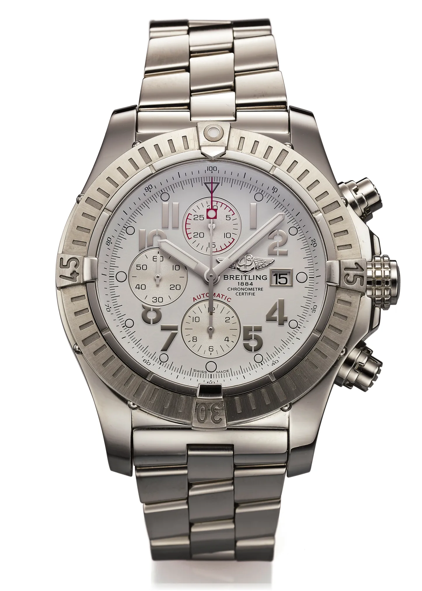 Breitling Avenger A13370 50mm Stainless steel Silver