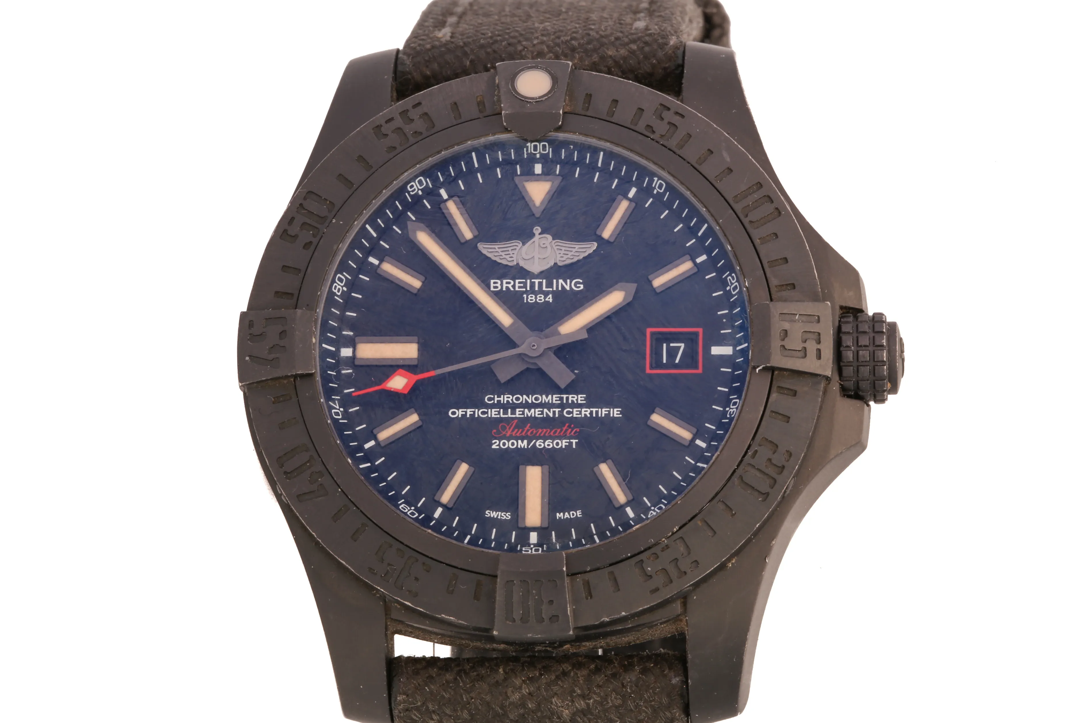 Breitling Avenger V17311 44mm Titanium Black 1