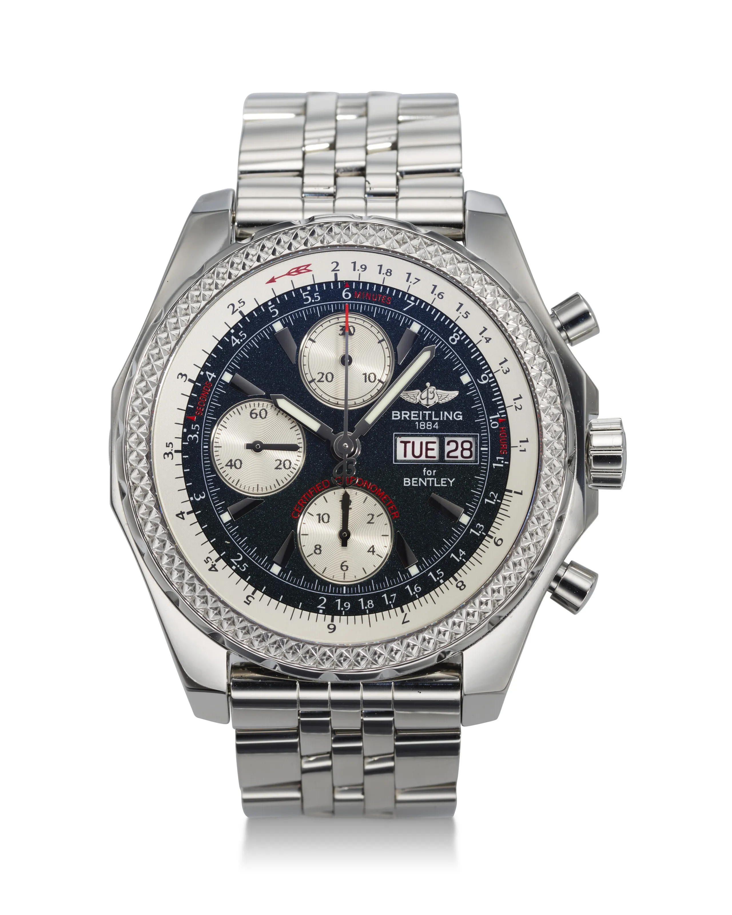 Breitling Bentley A13362 45mm Stainless steel Green