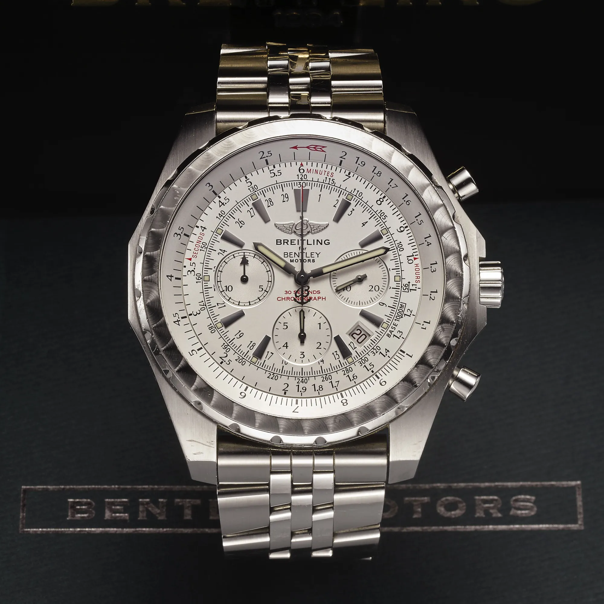 Breitling Bentley A25363 50mm Stainless steel Silver