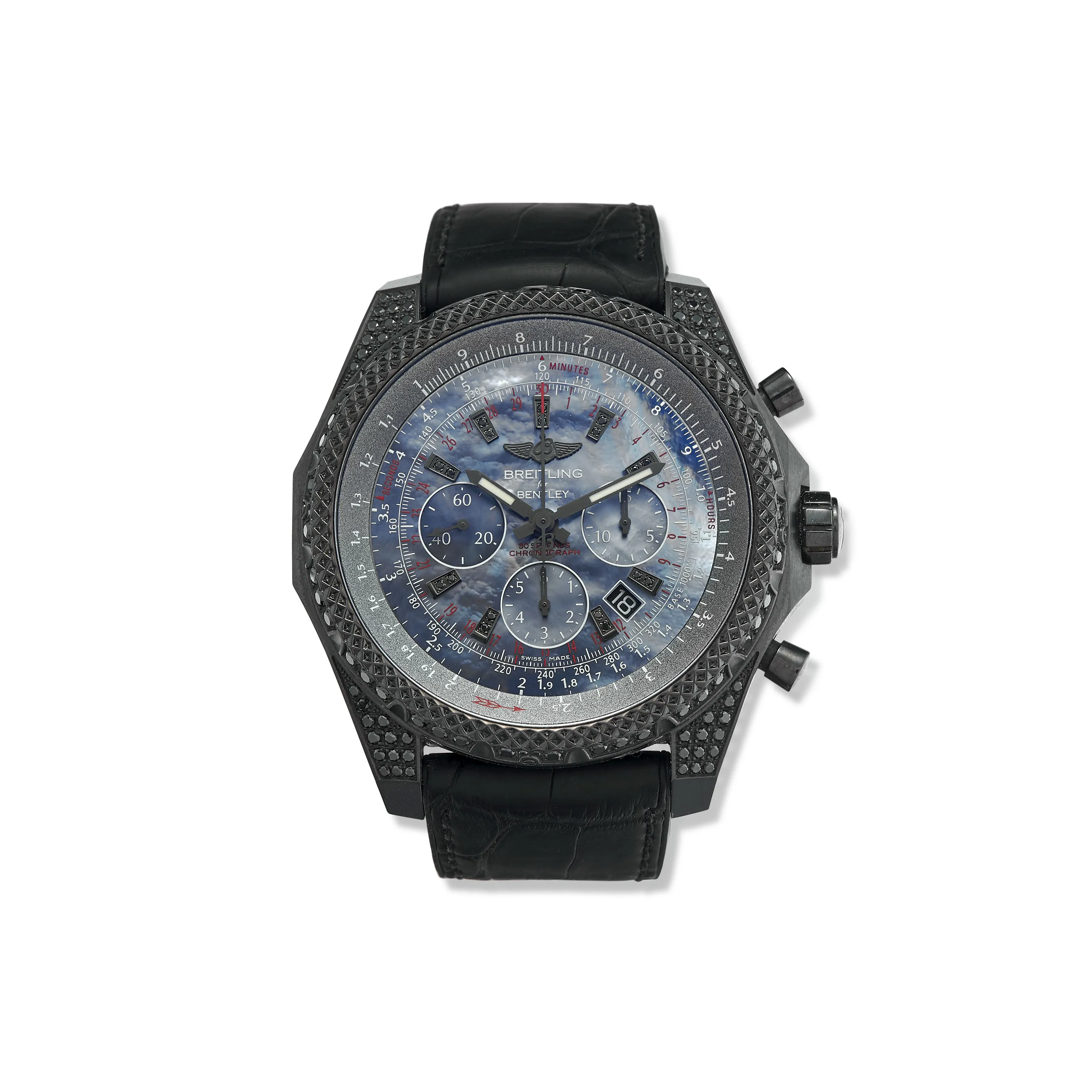 Breitling Chronomat MB0611 49mm Stainless steel Mother-of-pearl