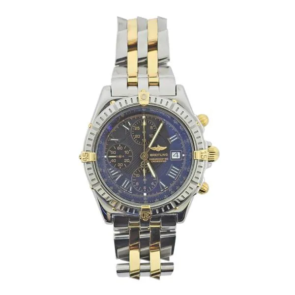 Breitling Crosswind Racing B13355 43mm Yellow gold and Stainless steel Black