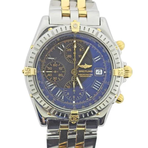 Breitling Crosswind Racing B13355 43mm Yellow gold and Stainless steel Black 1