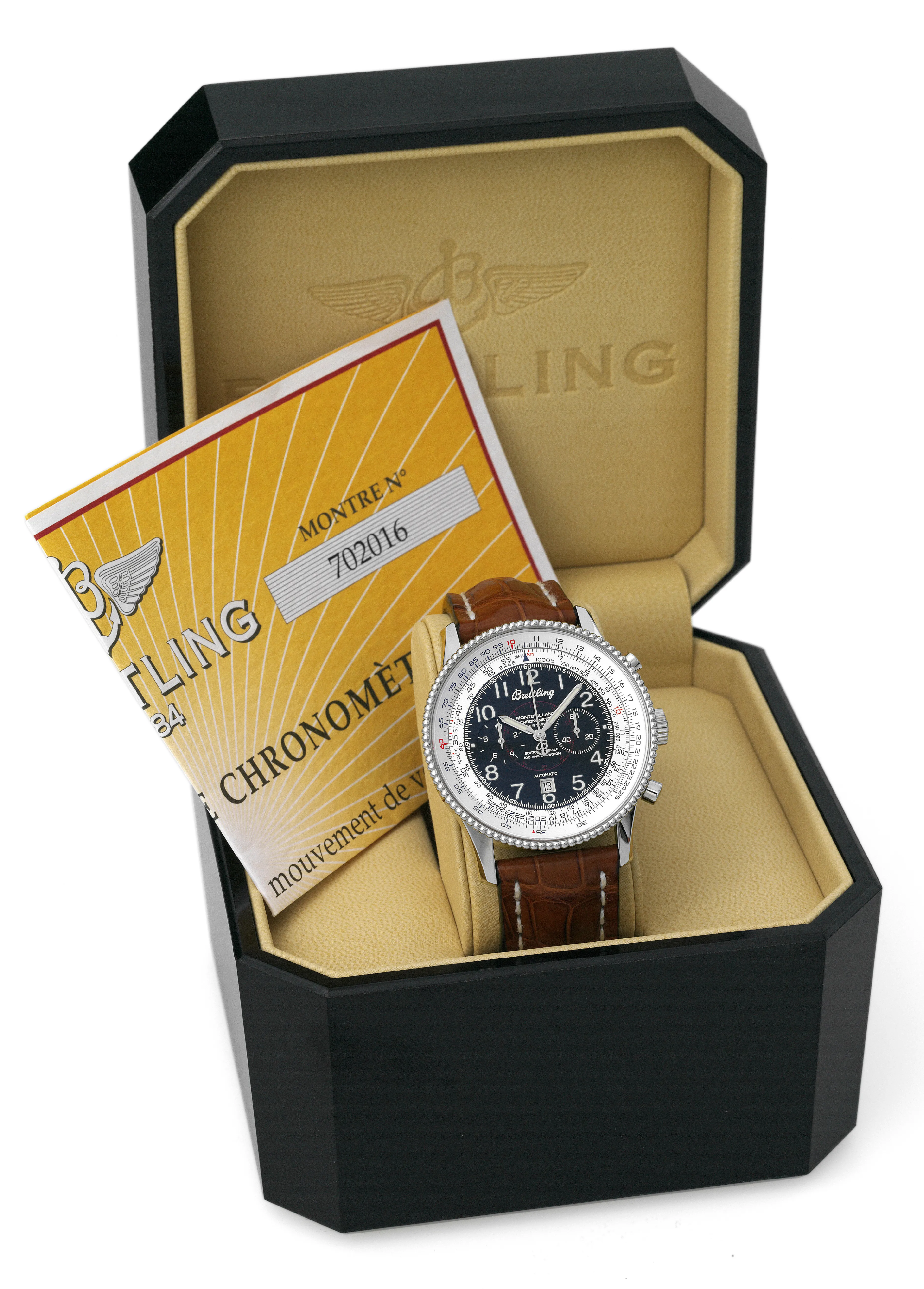 Breitling Montbrillant A35330 42mm Stainless steel