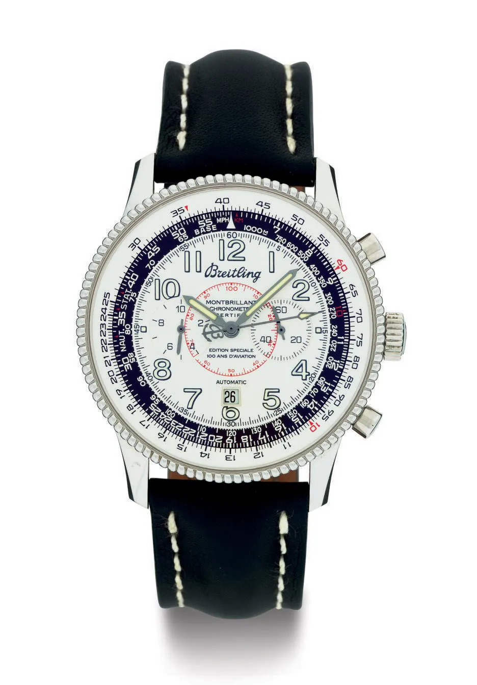 Breitling Montbrillant A35330 42mm Stainless steel Silver