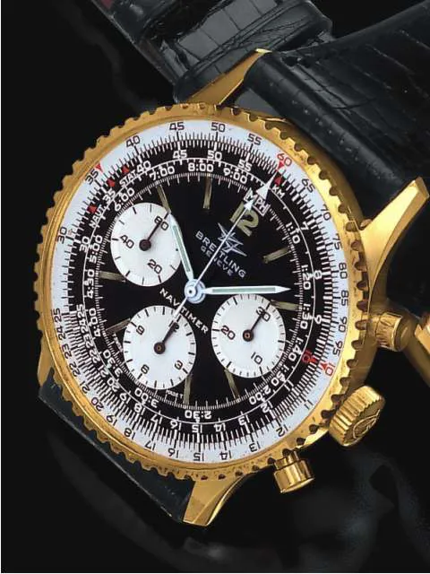 Breitling Navitimer 806-36 40mm Gold-plated Black