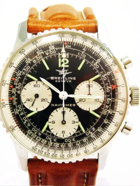 Breitling Navitimer 806 41mm Stainless steel bi-color black and silver