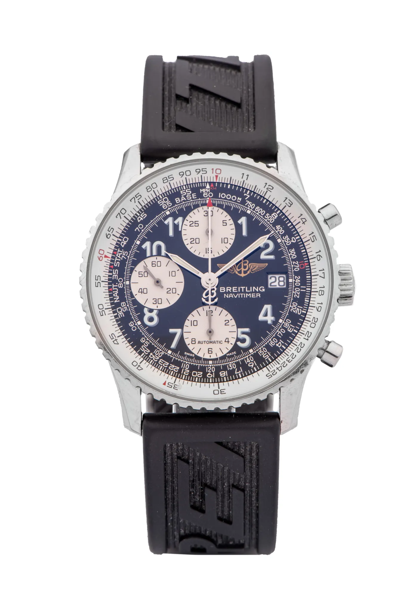 Breitling Navitimer A13322 41mm Stainless steel Black