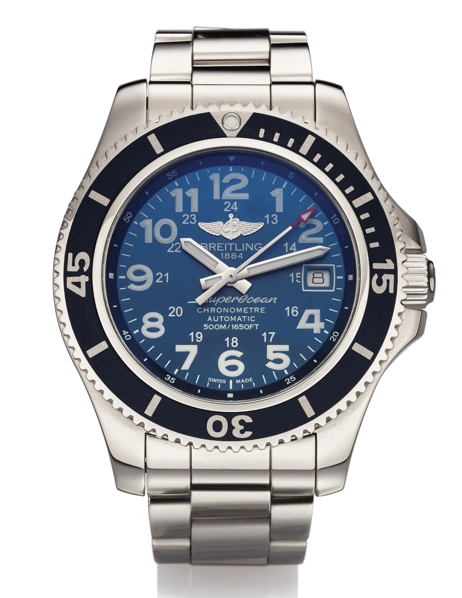 Breitling Superocean II 42 A17365 42mm Stainless steel Blue