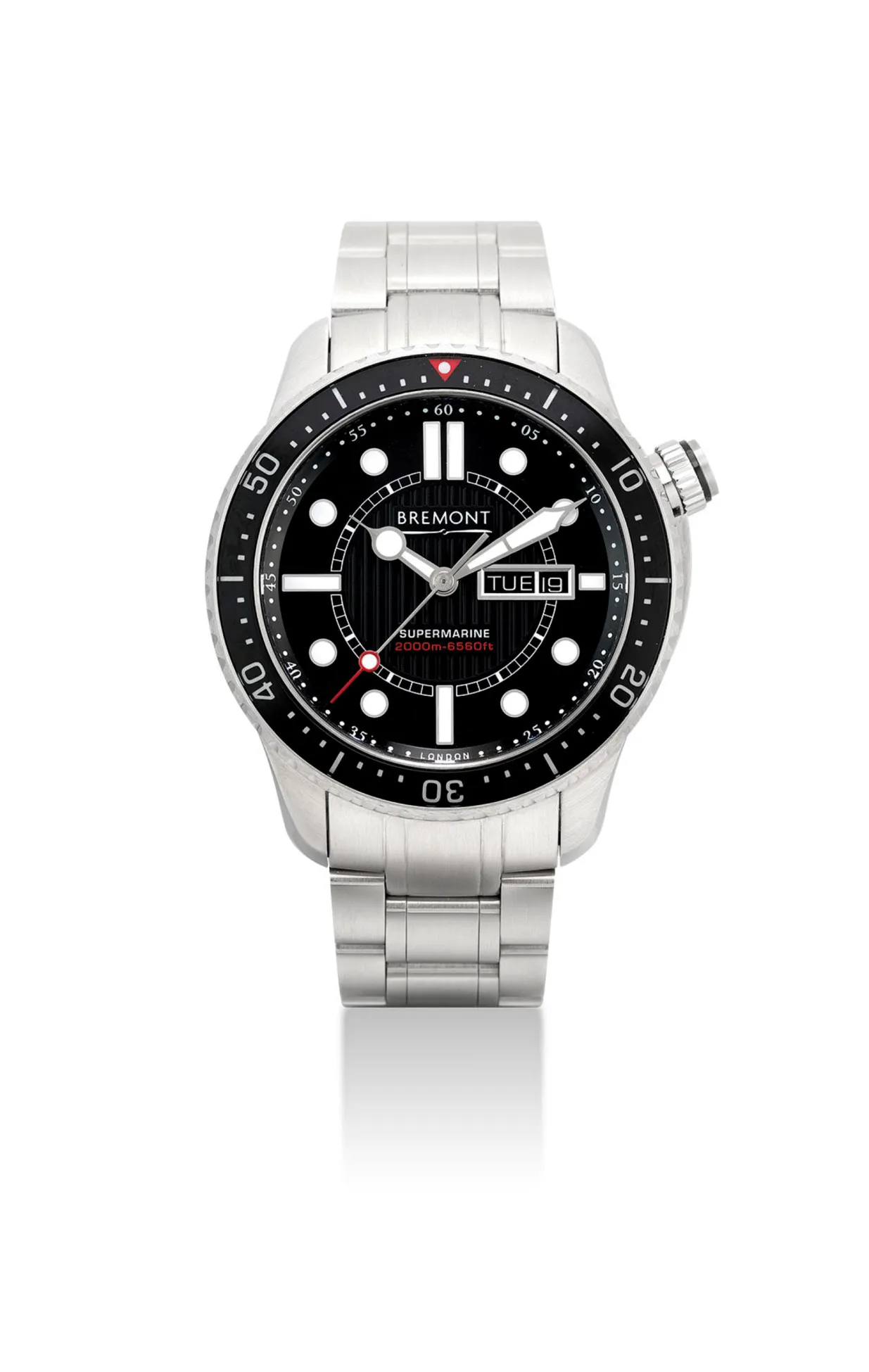 Bremont Supermarine S2000 45mm Stainless steel Black